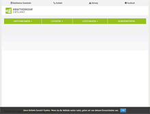 Tablet Screenshot of kraftverkehr-emsland.de